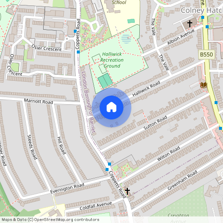 Halliwick Road, London N10