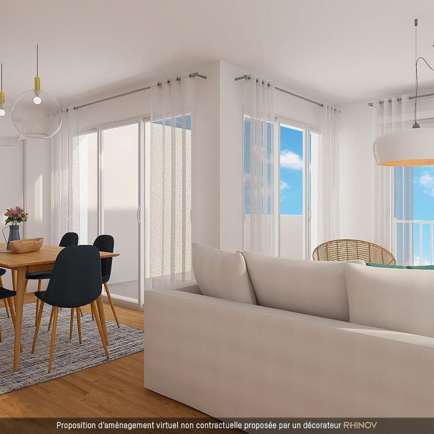 location Appartement T4 DE 80.05m² À CHESSY - Photo 1