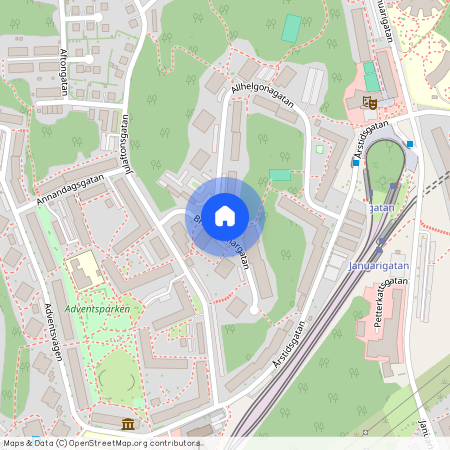 Norra Kortedala, Göteborg, Västra Götaland, Allhelgonagatan 1