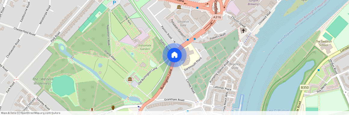 Burlington Lane, Chiswick, London, W4