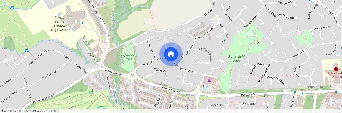 Dartington Drive, CF23 8SA, Pontprennau