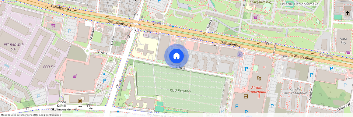 ul. Ostrobramska, Gocław, Praga-Południe, Warszawa, mazowieckie