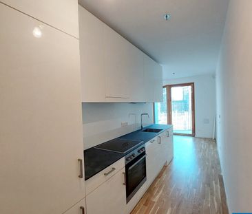 Sonnwendviertel: 1-Zimmer-Wohnung mit Balkon im 11. OG – Fitnessrau... - Foto 5