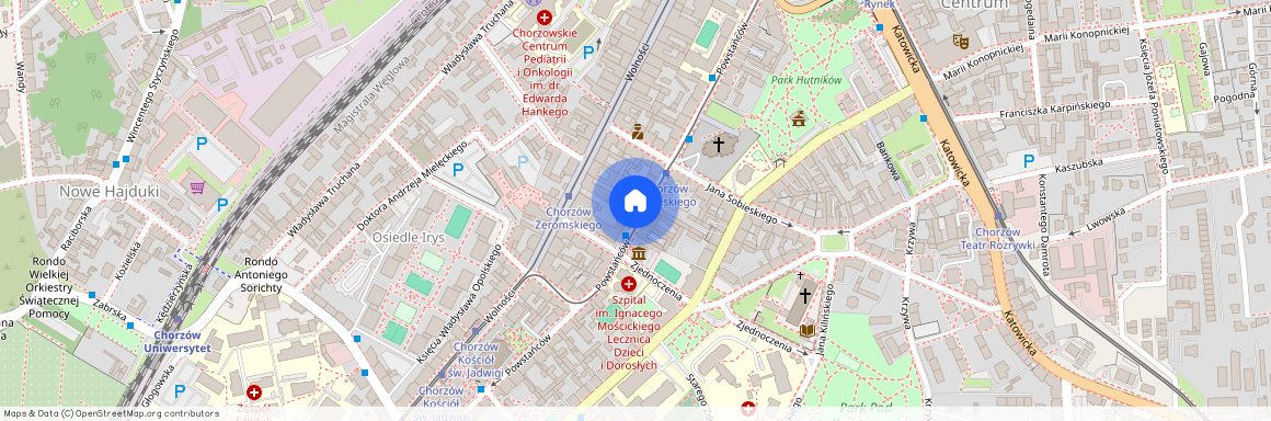 ul. Powstańców 24, Centrum, Chorzów, śląskie