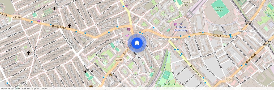 King Edward Mansions, Fulham Road, Hammersmith And Fulham, London