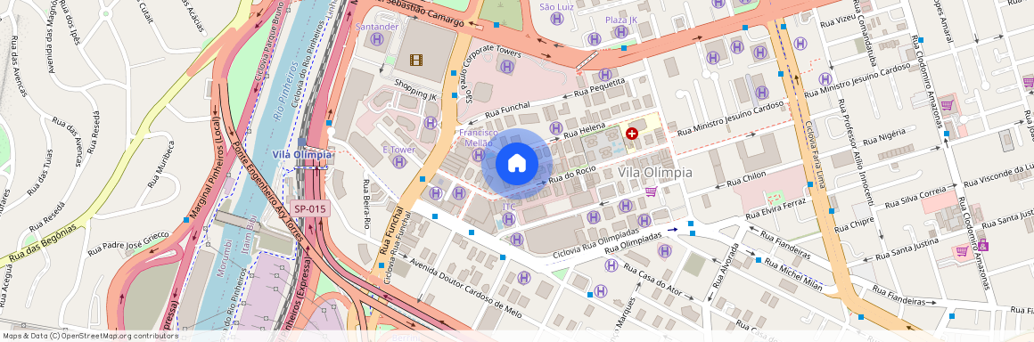Rua do Rocio, 450 - Vila Olímpia, São Paulo - SP