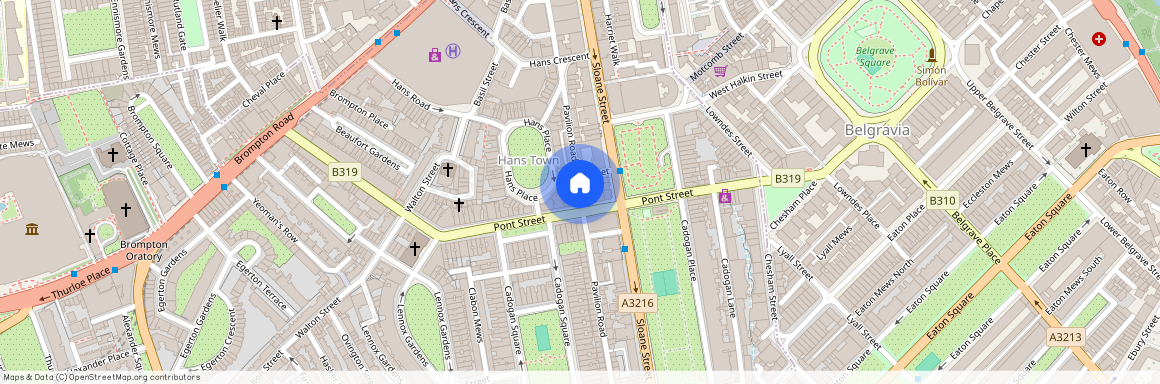 Pont Street, Knightsbridge, London, SW1X