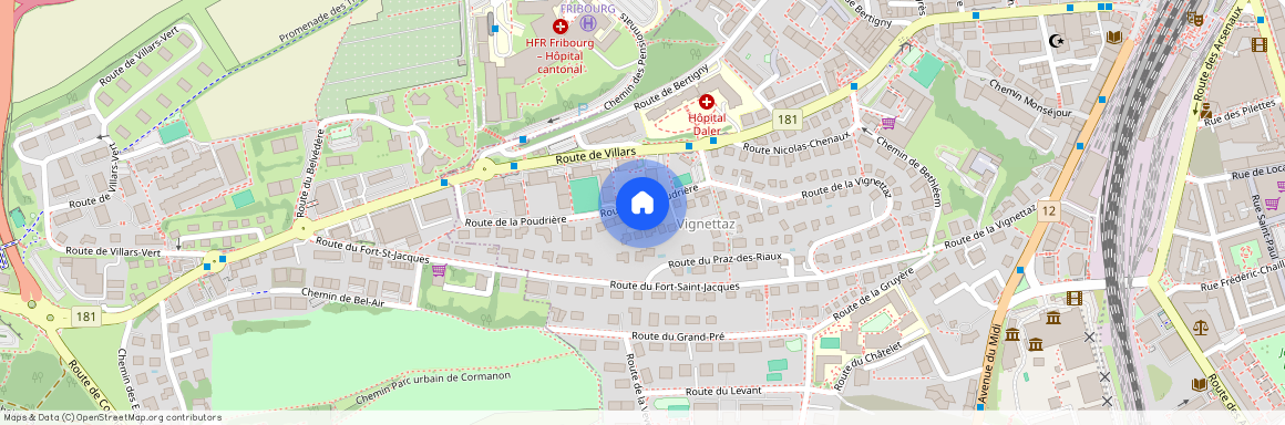 Route de la Poudrière 23, 1700 Fribourg, Suisse