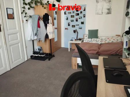 Pronájem pokoje v bytě 3+1 na ulici Gorkého, Brno - Veveří, skvělá lokalita - Фото 2