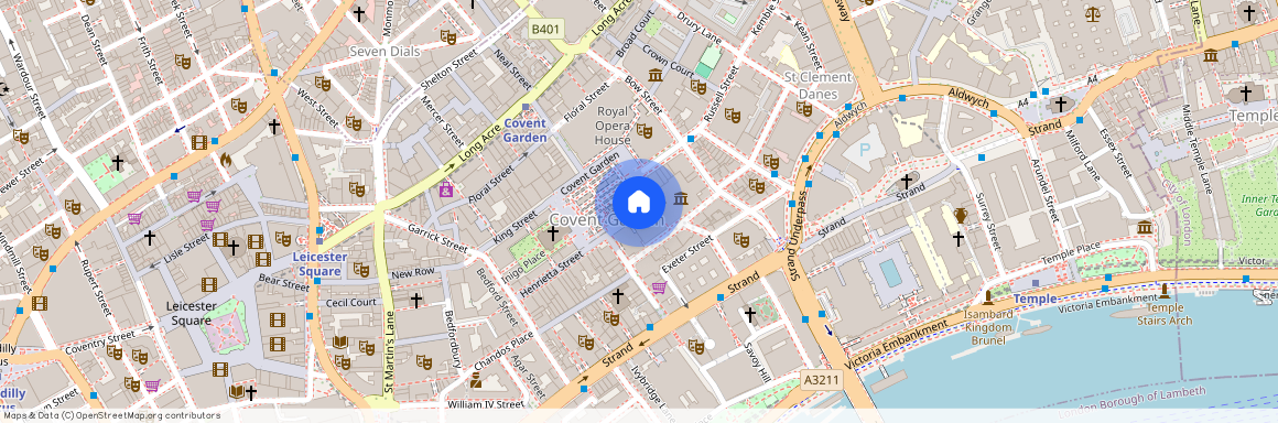 Tavistock House, Covent Garden