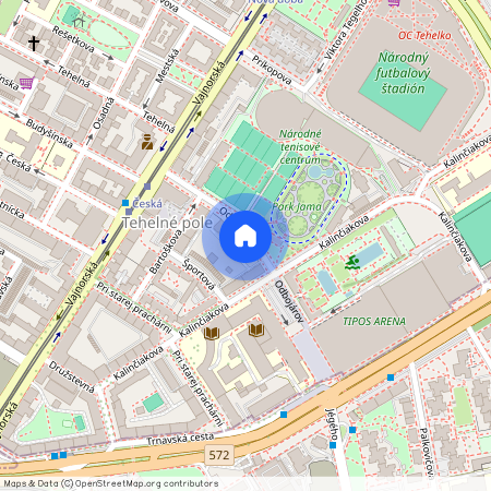 Odbojárov 8, Bratislava-Nové Mesto, okres Bratislava III
