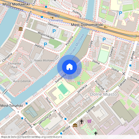 ul. Kamienna Grobla, Śródmieście, Gdańsk, pomorskie