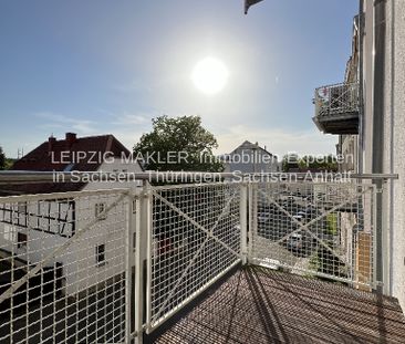 2-Raumwohnung mit schöner Aussicht in den Leipziger Auwald - Terrasse und Balkon / Badewanne / Fahrstuhl / Tiefgarage / WG geeignet - Photo 1