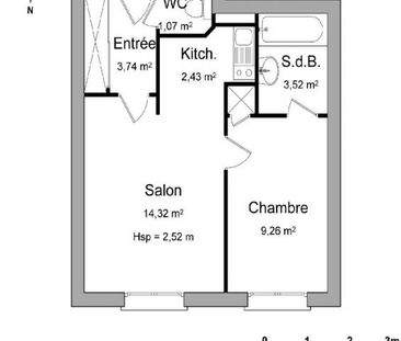 Location Appartement 2 pièces 34m² MAXEVILLE 54320 - Photo 6