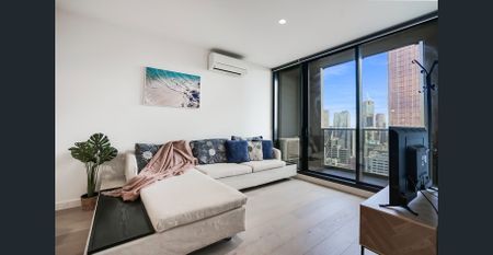 Skyline Living in the Heart of Melbourne CBD – 2 Bedroom Furnished Apartment - Photo 3