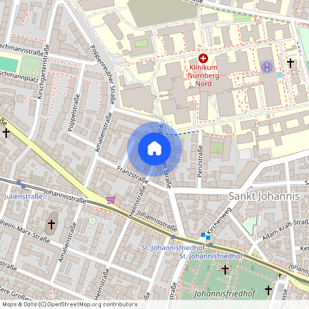 90419 Nürnberg (Mittelfr) - Mitte