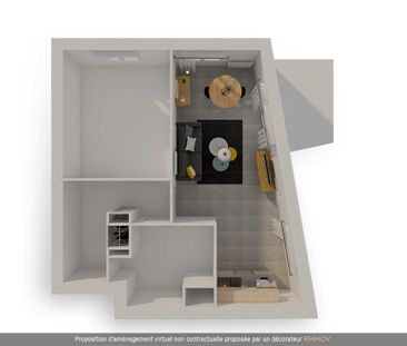 location Appartement T2 DE 42.6m² À TOULOUSE - Photo 3