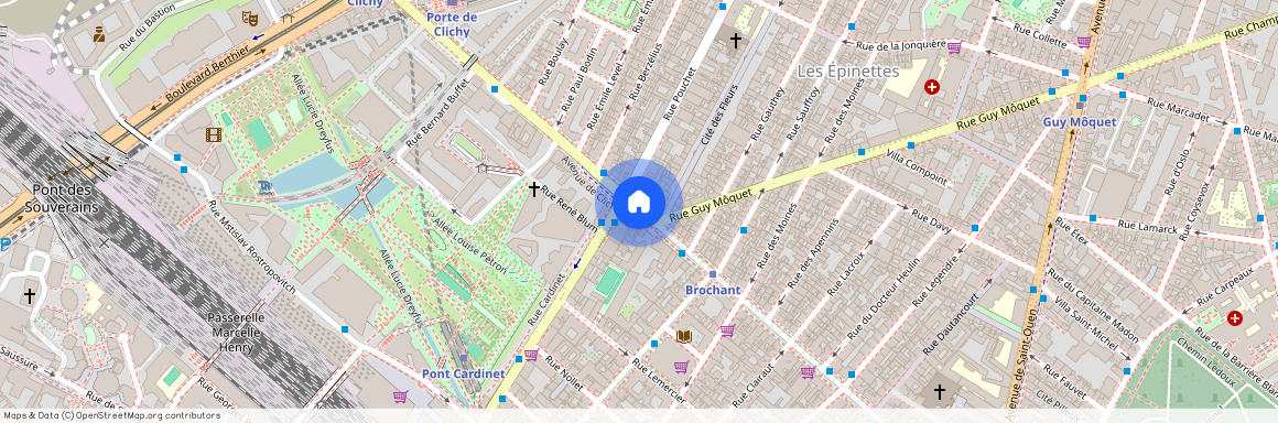 Avenue de Clichy, Francja, Paris