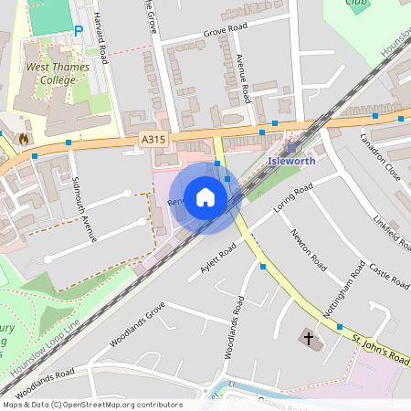 St. Johns Road, Isleworth, Middlesex, TW7