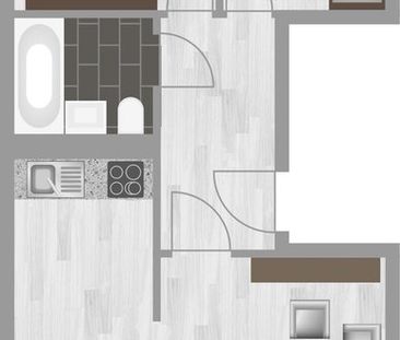 3-Raum-Wohnung Am Hohen Ufer 37 - Photo 1