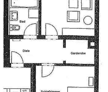 Leipzig Leutzsch- frisch renovierte zwei Zimmer Wohnung mit Balkon - Foto 1