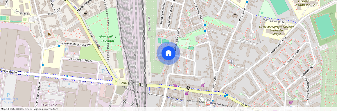 Würzburger Str., 51103 Köln - Vingst