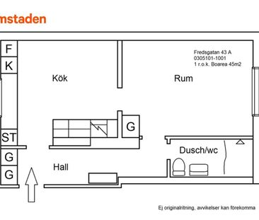 Fredsgatan 43 A - Foto 2