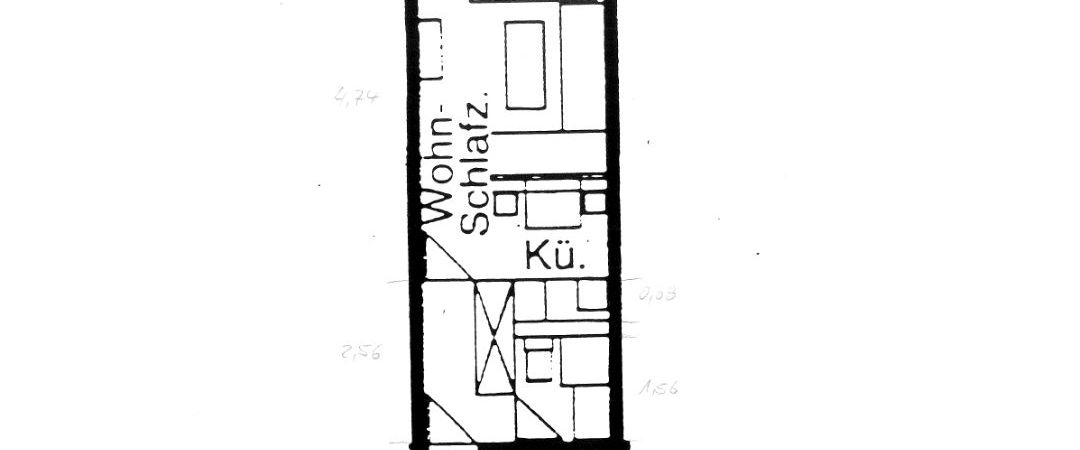 Möbliertes Einzimmerappartement mit Meerblick | Lütt Immobilien | Ihr regionaler Immobilienexperte - Photo 1