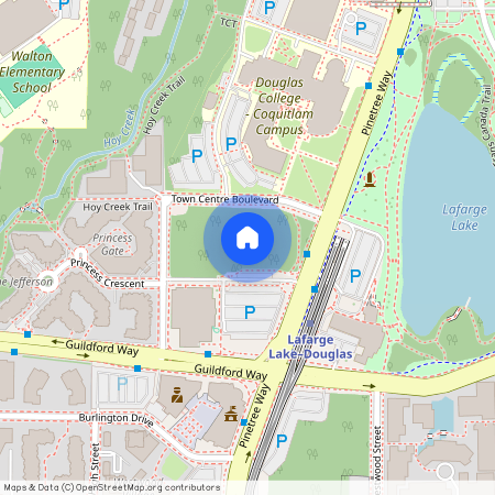 google map, Coquitlam, Coquitlam, Metro Vancouver, V3B 7T8