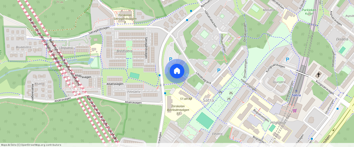 Sätra, Stockholm, Lövsätragränd 18