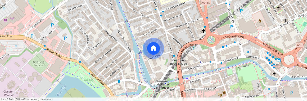 Handbridge Square, Chester