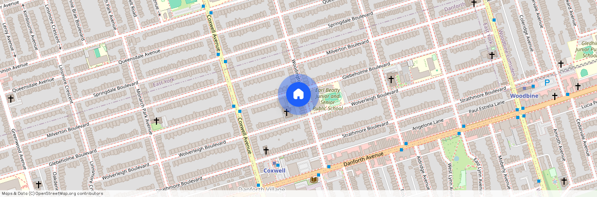 68 woodington Avenue #Upper, Toronto, Danforth