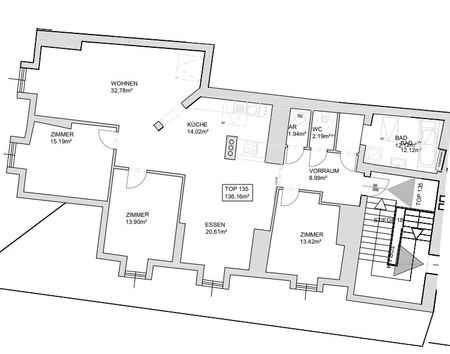4-Zimmer-Erstbezug nach Sanierung in der Herrengasse – Provisionsfrei! - Photo 3