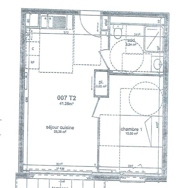 Location Appartement 2 pièces 39m² MONT ST AIGNAN 76130 - Photo 2