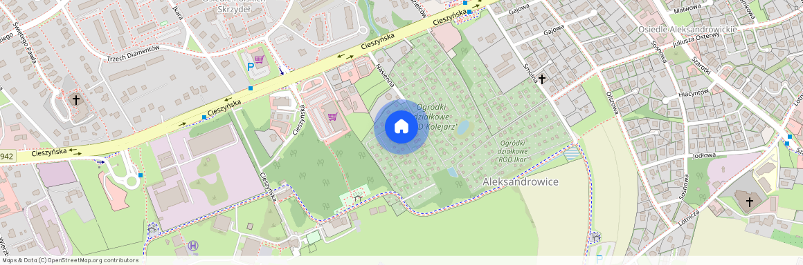 Bielsko-Biała M., Bielsko-Biała, Aleksandrowice