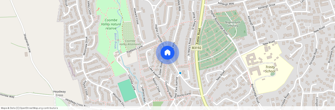 Higher Coombe Drive, TEIGNMOUTH