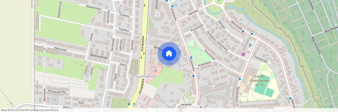 ul. Barbakan, Gumieńce, Zachód, Szczecin, zachodniopomorskie