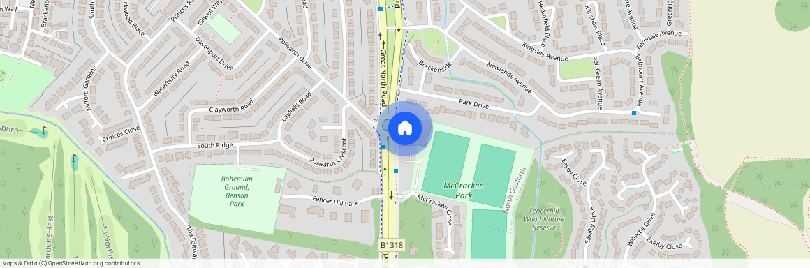 Fencer Hill Square, Gosforth, Newcastle Upon Tyne