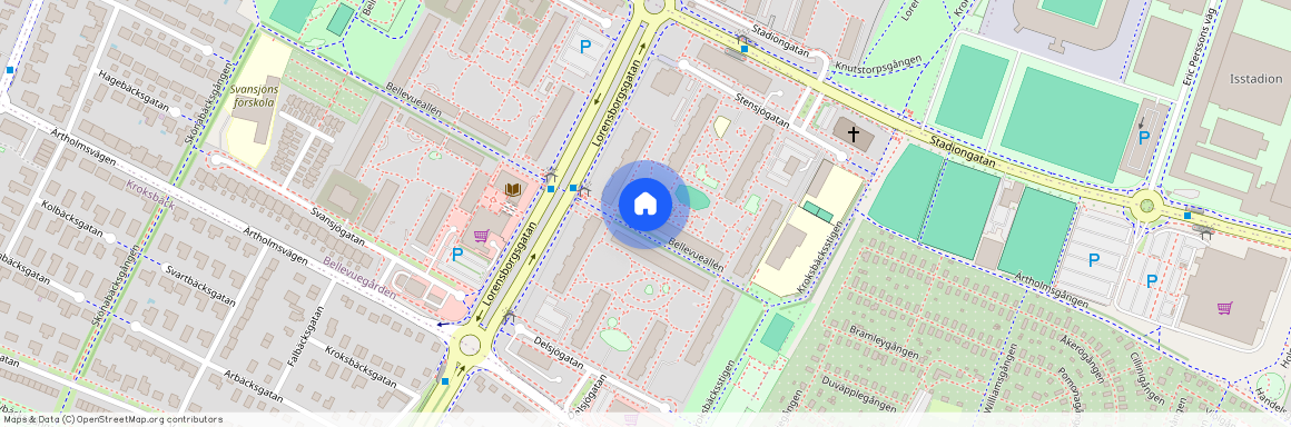 Stensjögatan 38, Bellevuegården