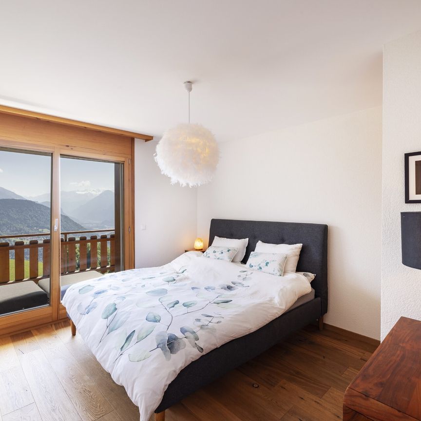 Superbe3.5 pieces meublé avec grand balcon sud. Location saison - Photo 1