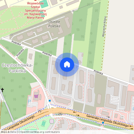 poleska 35, Parkitka, Częstochówka-Parkitka, Częstochowa, śląskie