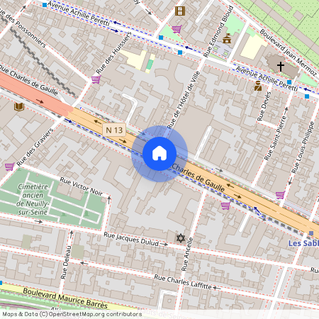 Building Avenue Charles de Gaulle - xacco-global-hospitalities - 1262039 - PAR, Avenue Charles de Gaulle, Neuilly-Sur-Seine