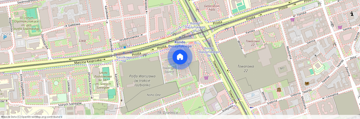 ul. Prosta, Czyste, Wola, Warszawa, mazowieckie