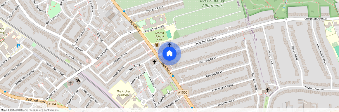 Creighton Court, Creighton Avenue, East Finchley, N2