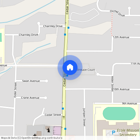 $2300 Property Location #B 7784 Cedar street Mission, BC, V2V 3M7 Canada