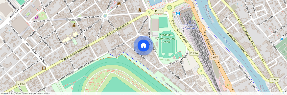 Building Rue du Stade - checkmyguest - 1350852, Rue du Stade, Deauville