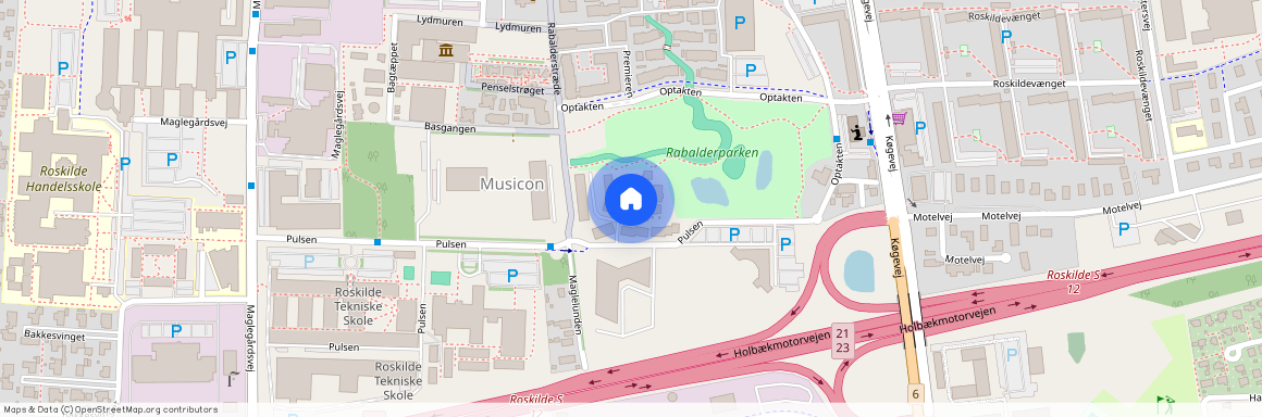 Pulsen 51 - Rækkehus i Den Røde Tråd (Musicon), 4000 Roskilde