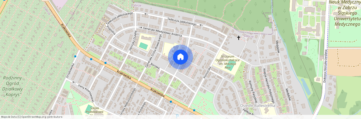 Nyska 20/1, śląskie, 41-808, Zabrze, Ul. Nyska