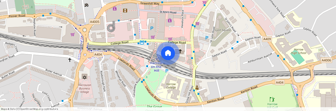 Perceval square, London, College Road