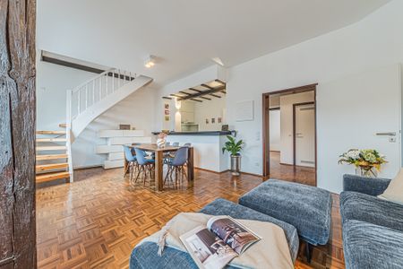 City-Residence: Schicke 3-Zimmer Maisonette-Wohnung in Sachsenhausen mit Skyline-Blick - Photo 3